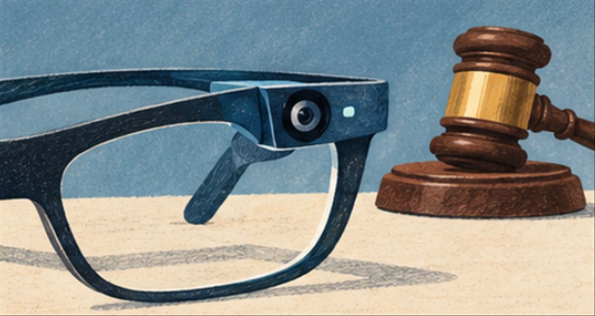 Gafas inteligentes con cámara: cuándo avisan y qué dice la ley