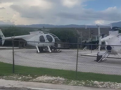 Helicópteros salvadoreños fueron trasladados a fortaleza de Jimaní