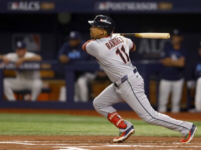 José Ramírez impone récord, pero Rays vencen 3-1 a Cleveland