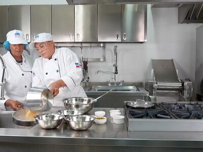 Menú escolar: así se elaboran las recetas en el Laboratorio Gastronómico del Inabie
