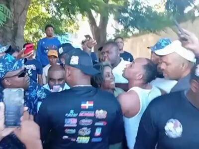 Millys Martínez fue esposada en un incidente con policías en Elías Piña