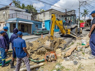 Plan de Zona CAASD casi duplica reparaciones de averías en redes