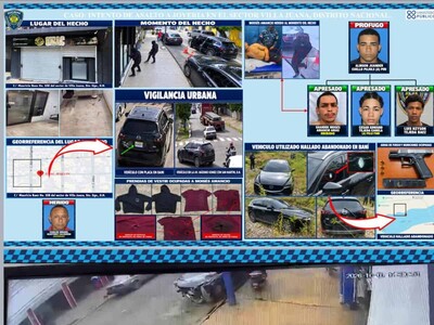 Policía Nacional detiene a tres por intento de asalto a joyería