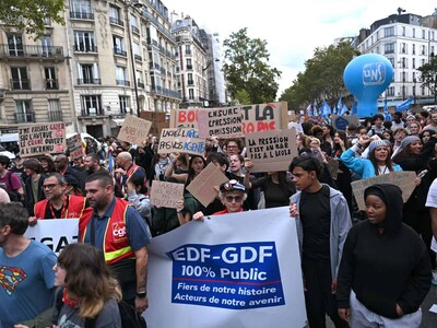 Protestas en Francia: incendios y saqueos dejaron daños en varias ciudades