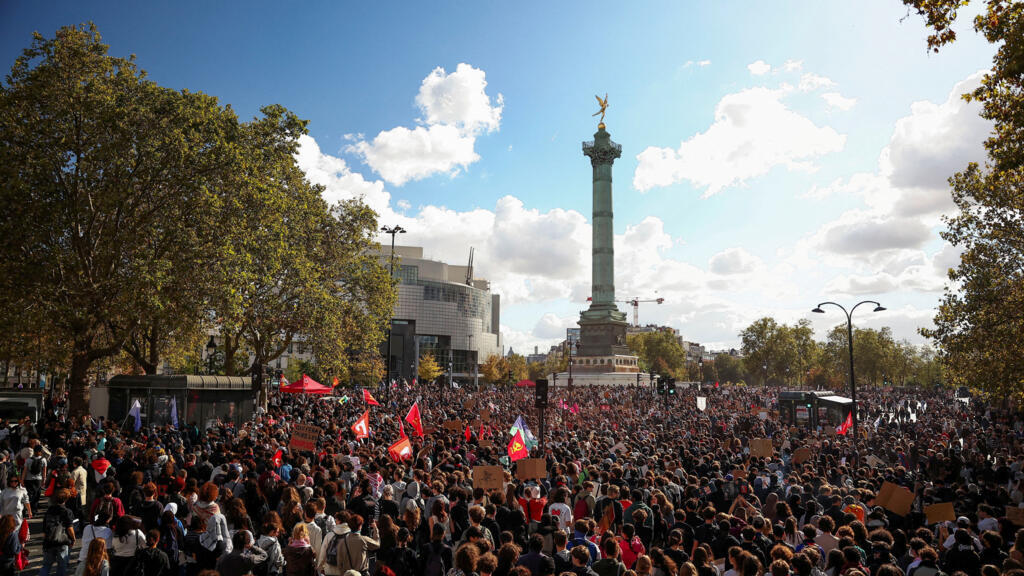 Protestas estudiantiles sacuden Francia por falta de recursos en educación