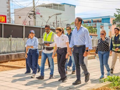 Remozamiento del parque Enriquillo alcanza 66 % de ejecución