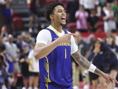 Yaxel Lendeborg brilla ante Lakers y suma otra opción para Golden State